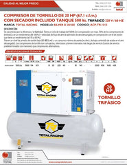 Manguera de compresor de de 500 cm y 8 bares